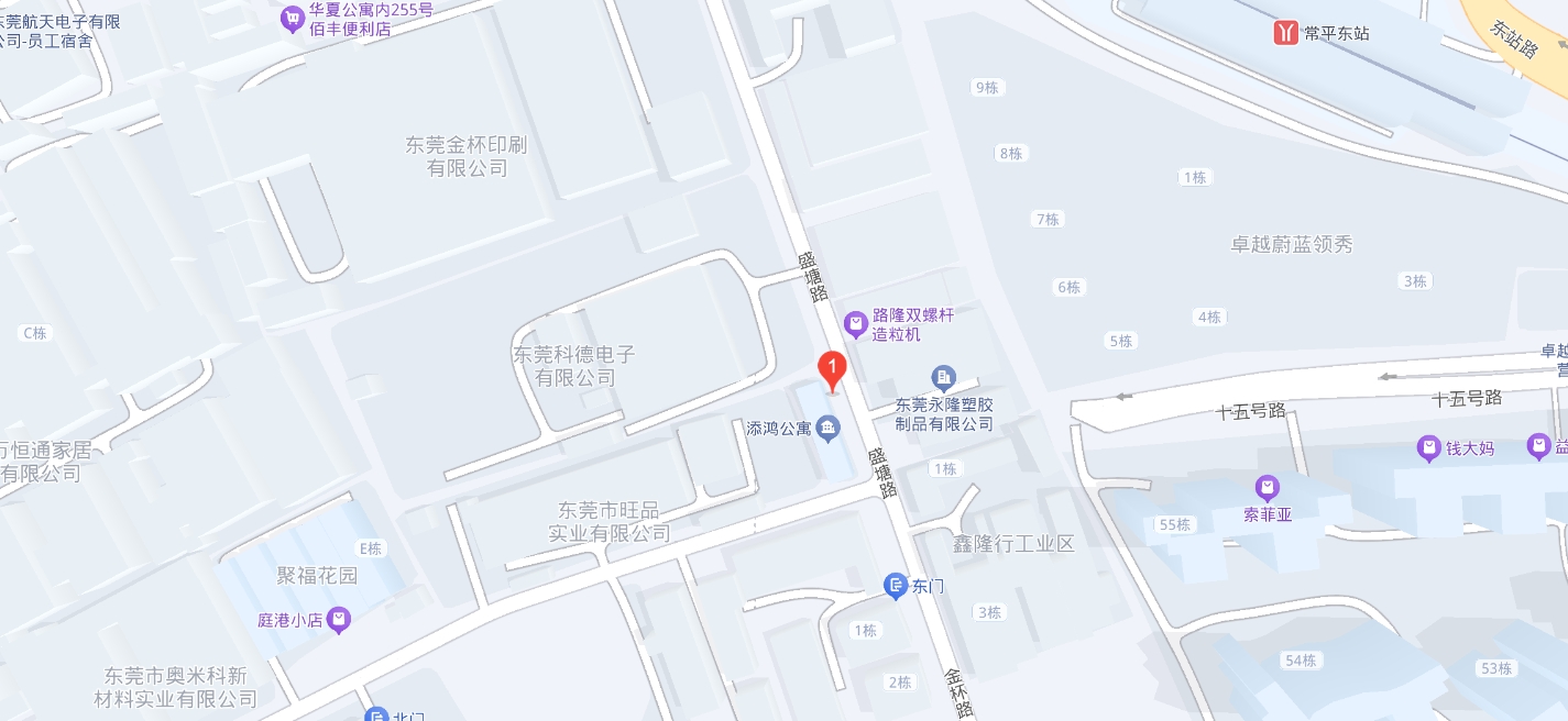 公司位置指示图
